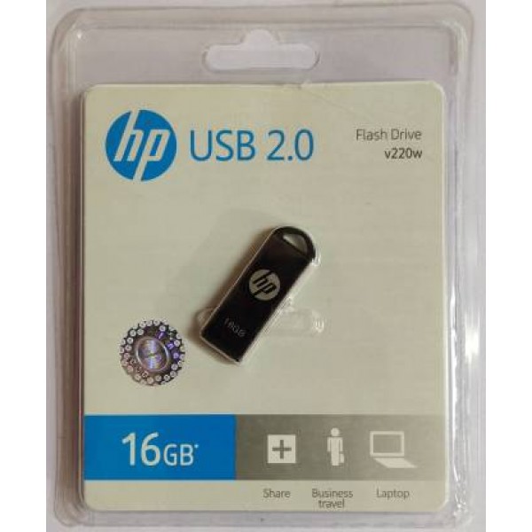 HP USB 2.0 16 GB Pen Drive  (Silver)