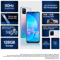 Vivo Y72 5G (Prism Magic, 8GB RAM, 128GB Storage)