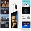 Vivo V21 5G (Arctic White, 8GB RAM, 128GB Storage) 