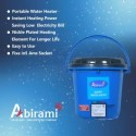Abirami 20 L Portable  Water Geyser (Instant Bucket Water Heater-SHOCKPROOF Power saving Low Electricity Bill, Blue)