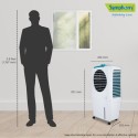 Symphony Ice Cube 27 Personal Room Air Cooler with Powerful Fan