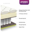 Poppy Grand Series Classique Single Side Pillow Top Mattress (King) 75x72x8