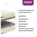Poppy Premium Series Luxe Tight Top Mattress (Queen) 75x60x6