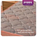 Poppy PU Foam Series Siesta Euro Top Mattress (Double) 75x48x6