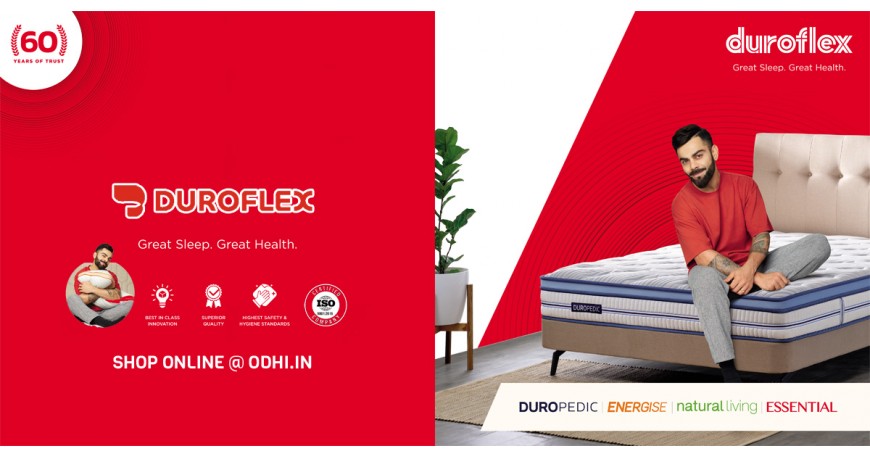 Duroflex Mattress Virat Kohli