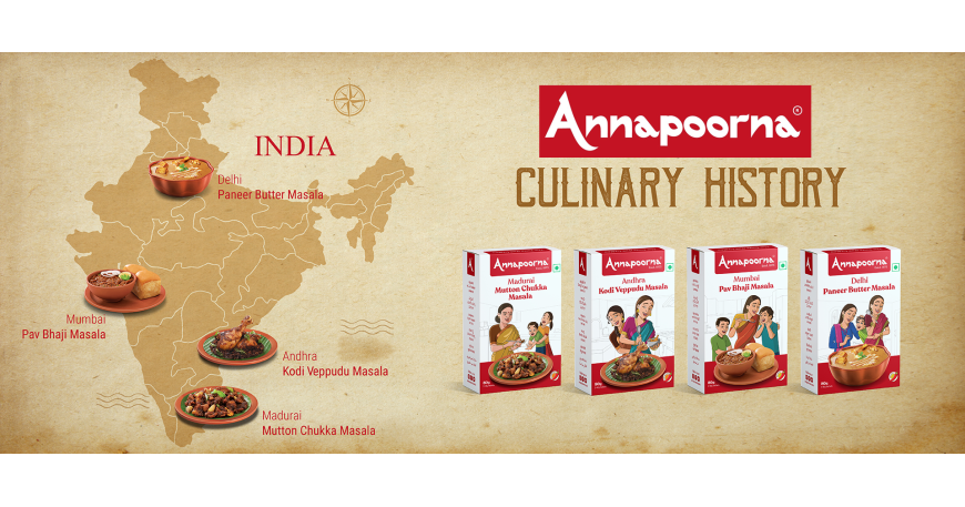 India's Tryst with taste - Annapoorna History