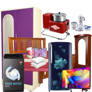 Kalyana Seervarisai Furniture & Electronics Marriage Combo Offer 10 Pcs Set Kalyana Seervarisai Furniture & Electronics Marriage Combo Offer 10 Pcs Set