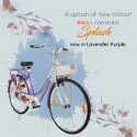 BSA Ladybird Splash cycle for girls/women (Purple)