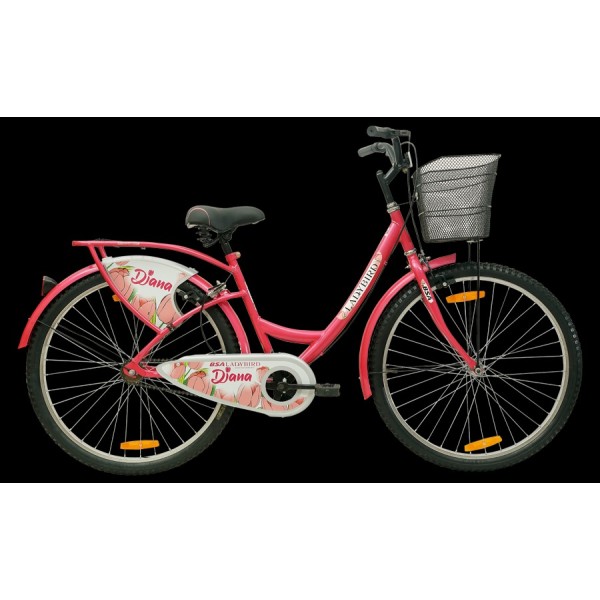 BSA Ladybird Diana cycle for girls/women (Doodle Pink)
