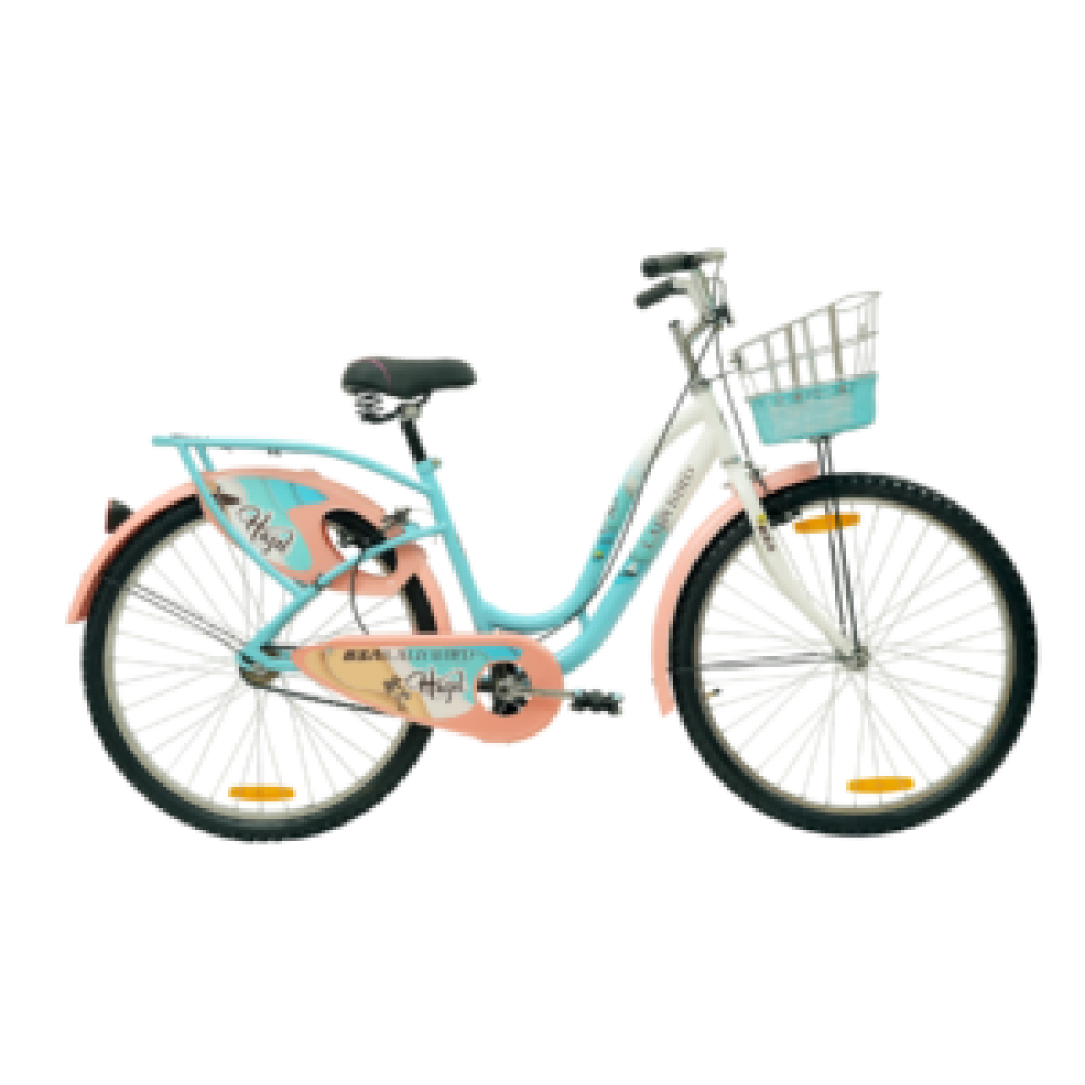 BSA Ladybird Hazel cycle for girls/women (Frozen Blue / Ivory White)
