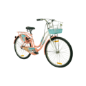 BSA Ladybird Hazel cycle for girls/women (Macaron Pink / Ivory White)