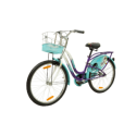 BSA Ladybird Hazel cycle for girls/women (Sports Purple / Ivory White)
