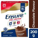 Ensure High Protein Nutritional Powder - For Active Adults Chocolate Flavour 200g Box