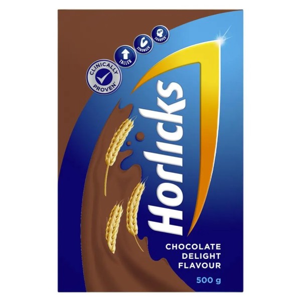 Horlicks Health & Nutrition Drink -  Chocolate Flavour 500g Box