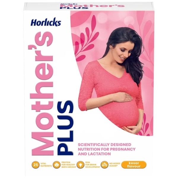 Horlicks Mothers Plus -Kesar Flavour 500g Box