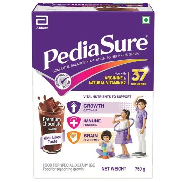 Pediasure Nutritional Powder - Complete & Balanced Premium Chocolate 750g Box