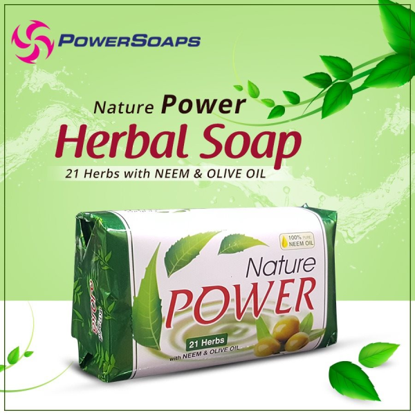 Nature Power Beauty Soap Herbs, Neem And Olive Oil 125g