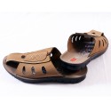 Men's Canvas Brown Sandals City Style