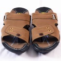 Men's Canvas Brown Sandals Fancy City Style