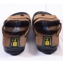 Men's Canvas Brown Sandals Fancy City Style