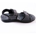 Trekking and Hiking Dark Grey Sandals with Straps for College Boys 