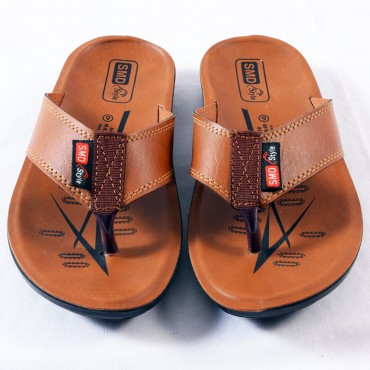 Brown Flip Flop Casual Sandals for Men and Boys