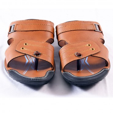 Men's PU Leather Brown Sandals City Style