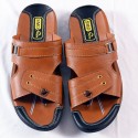 Men's PU Leather Brown Sandals City Style