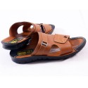 Men's PU Leather Brown Sandals City Style