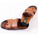 Men's PU Leather Brown Sandals City Style