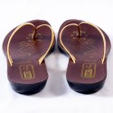 Brown and Gold Colour Women's Sandals 303