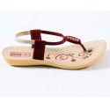 Rich Maroon Women's sandals with straps 1213