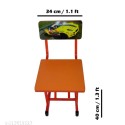 Chanss Royal Kids Study Table and Chair Orange