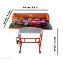 Chanss Royal Kids Study Table and Chair Orange