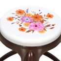 Nilkamal STL 22 Floral Design Plastic Stool