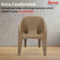 Supreme Futura Plastic Premium Armless Chair