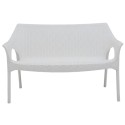 Supreme Love Seat Sofa Plastic Premium Chair With Arm 
