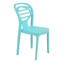 Supreme Oak Plastic Premium Armless Chair