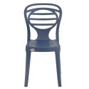 Supreme Oak Plastic Premium Armless Chair