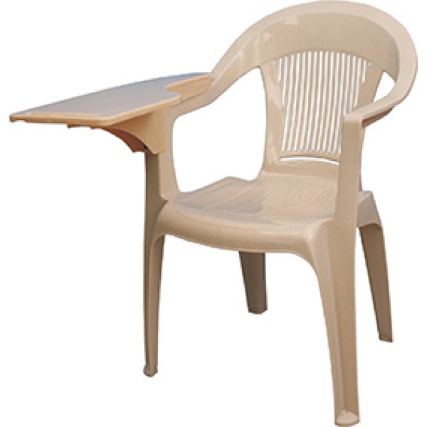 Supreme Plastic Monoblock Writing Tab Chair With Arm 