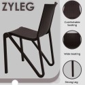 Supreme Zyleg Plastic Armless Chair