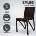 Supreme Zyleg Plastic Armless Chair