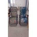 Easy Chair - Adjustabe, Foldable, Portable and Comfortable Recliner Steel Chair