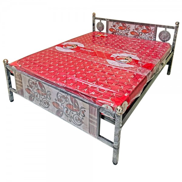 Digital Steel Cot Queen Size UV Printed  5 x 6 ¼ Ft (60" x 75")