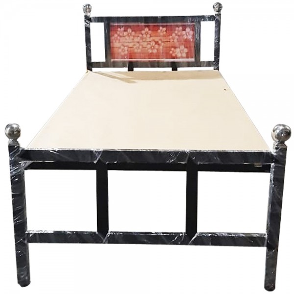 Digital Single Cot Steel 3 x 6 1/4 Feet (36" x 75") Brown