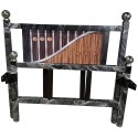 Digital Single Cot Steel 3 x 6 1/4 Feet (36" x 75") Brown