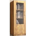 Hompac HPFR 401 File Rack Single Door Bemberg Wood 2 Drawer and 3 Shelves 