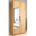 Hompac HPWR 101 2 Door Wardrobe with Drawer Bemberg Wood
