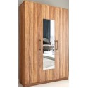Hompac HPWR 104 3 Door Wardrobe with 1 Inner Door ELM Wood