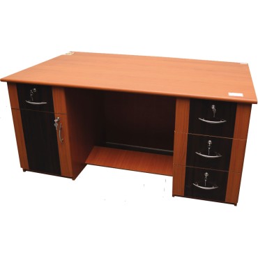 Odhi Brand - Wooden Office Table KOT012 5x2.5 Post Forming